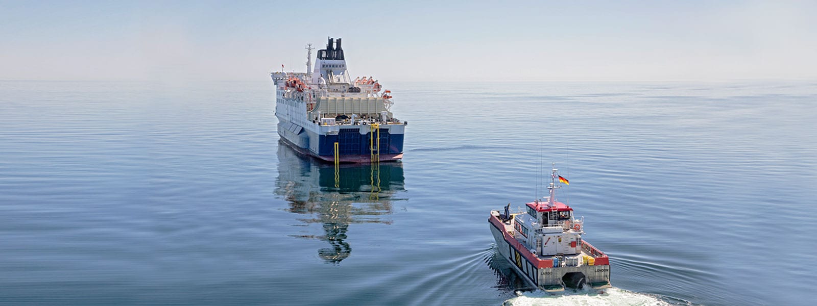 New MV Bluefort boat landing cuts transfer bottleneck