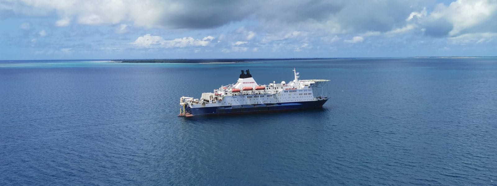 MV Bluefort providing offshore accommodations for Mozambique LNG project
